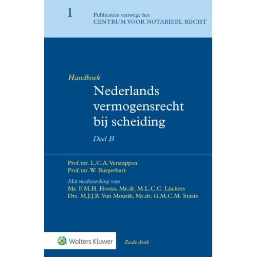 Handboek Nederlands Vermogensrecht Bij Scheiding Deel B