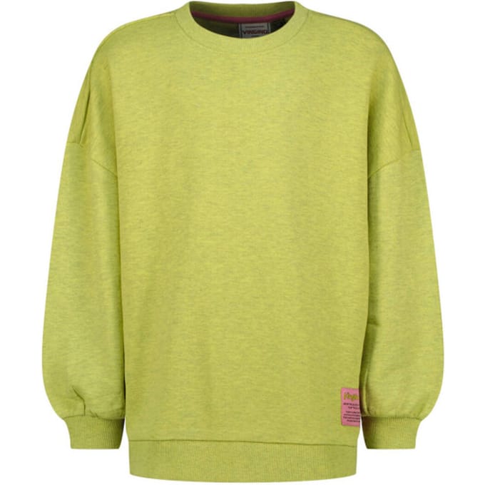 Meisjes Sweater Icon melange round neck