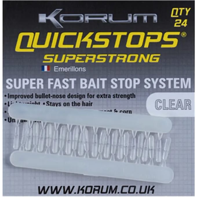 Snaphaak Korum Quickstops (x5)