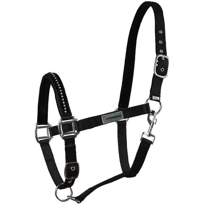 Nylon paardenhalster Horsenjoy Glitter