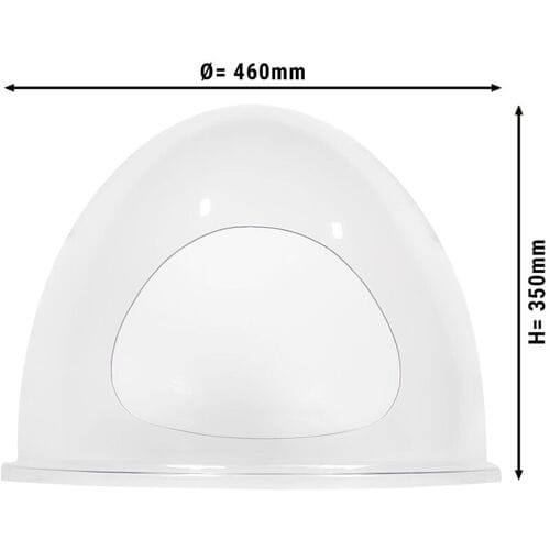 GGM Gastro Deckel aus Plexiglas für Eierwärmer - transparent