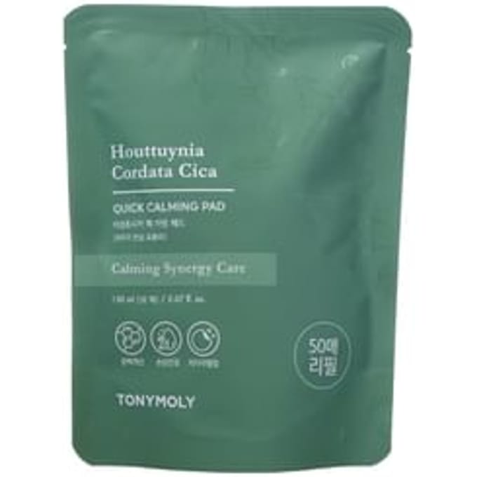 TONYMOLY - Houttuynia Cordata Cica Quick Calming Pad Refill Only 50 pads