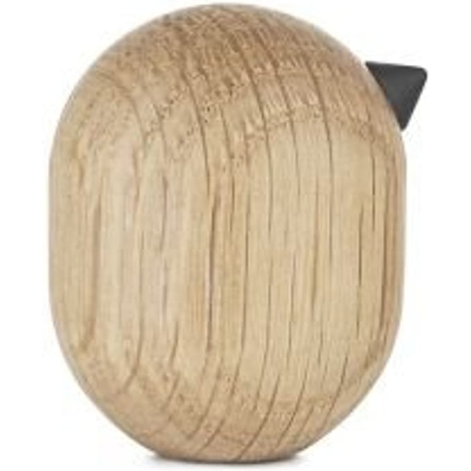 Normann Copenhagen Little Bird Collectors Item 4.5cm Eiken