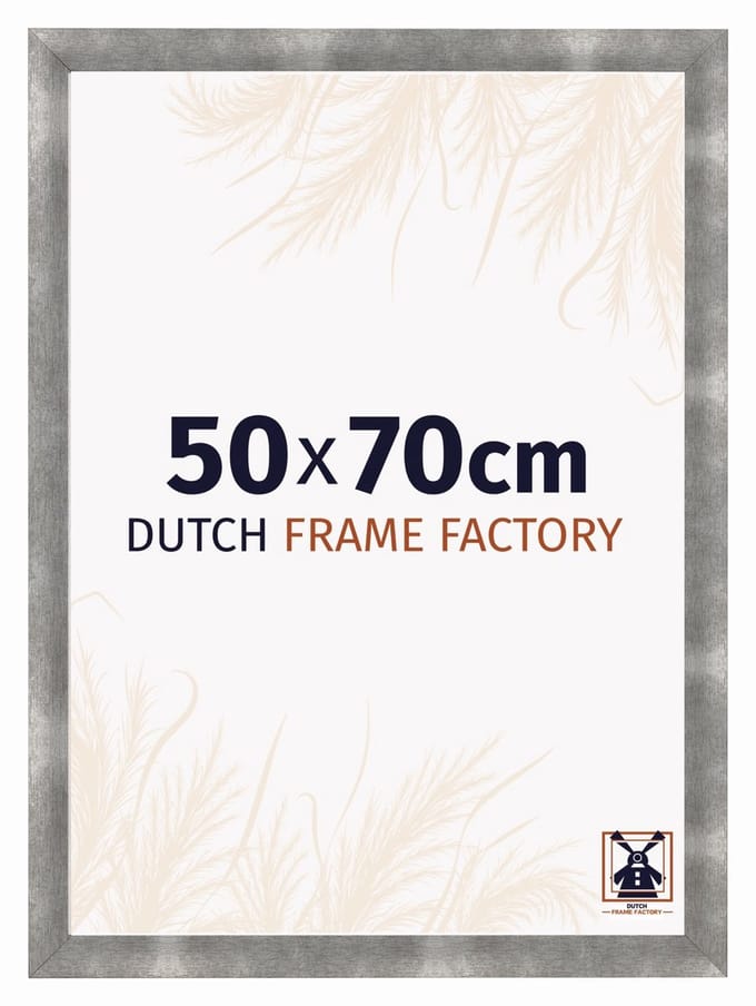 Fotolijst 50x70 cm - MDF - Metaal Vintage - Praag