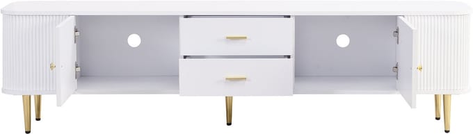 Wit Mdf Tv Meubel 170 34 45cm Woonkamer