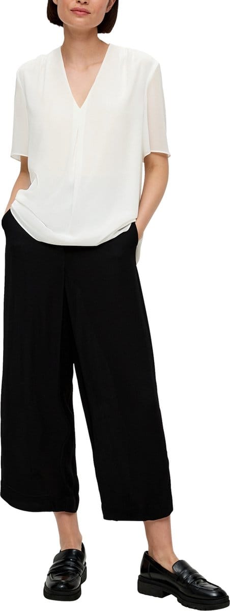 s.Oliver BLACK LABEL - Bloes - Maat 38 - Vrouwen - 0200 WHITE -