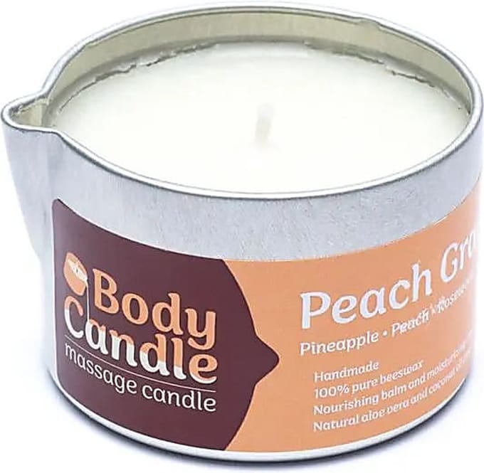 Massagekaars Peach Grace