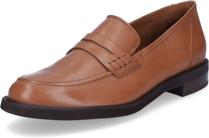 Paul Green dames leren loafer cognac 7