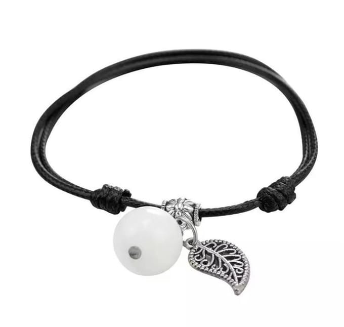 Jomide Enkelbandje - Lichtgevend - Boho Leaf