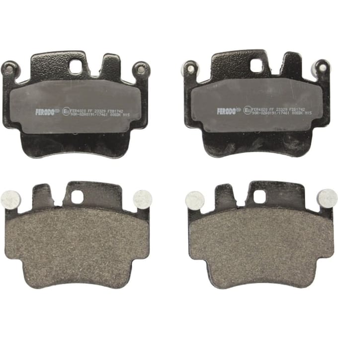 Remblokset FERODO FDB1742, voorkant, achter