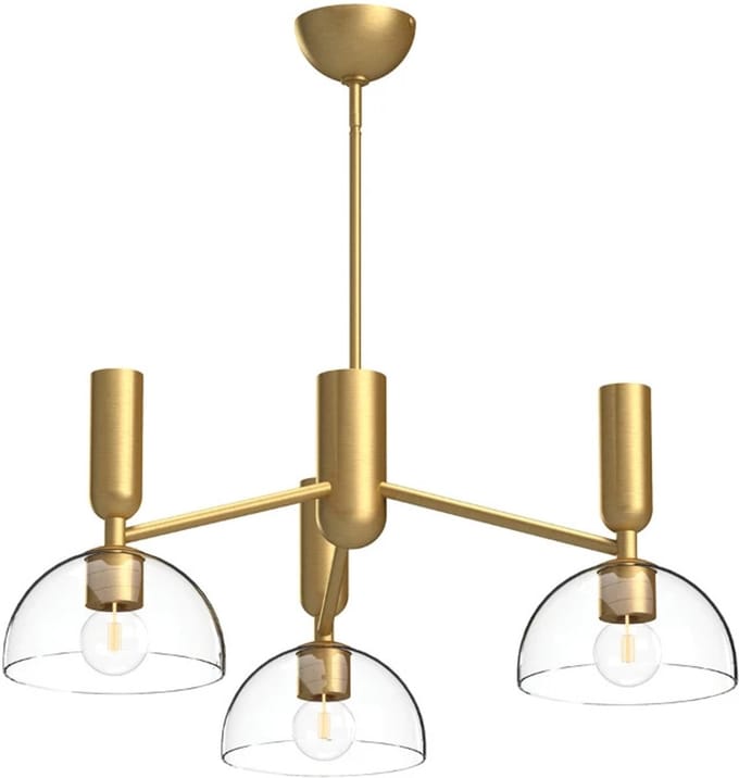 Alora Mood LED Kroonluchter | 3X E27 Max 60W | Brushed Gold