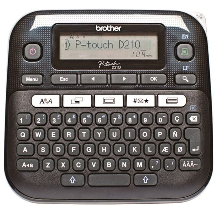 Brother PT-D210 labelprinter Thermo transfer 180 x 180 DPI 20 mm/sec QWERTY