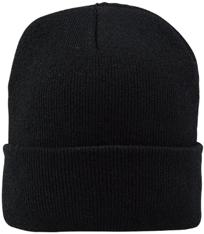 Hidzo Beanie - Muts - Polyester - Zwart - Heren Muts - Dames Muts
