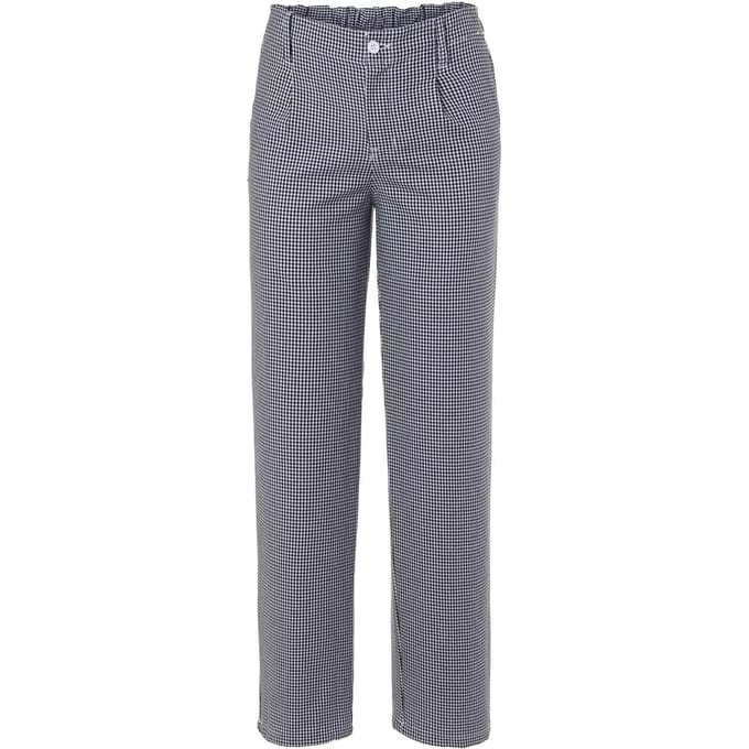 Karlowsky Unisex Basis koksbroek voor volwassenen (Zwart/Wit)