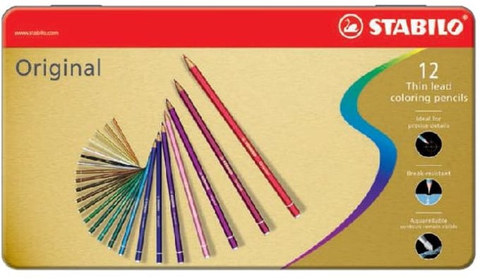 Kleurpotlood stabilo 8773 original 12st assorti | 5 stuks