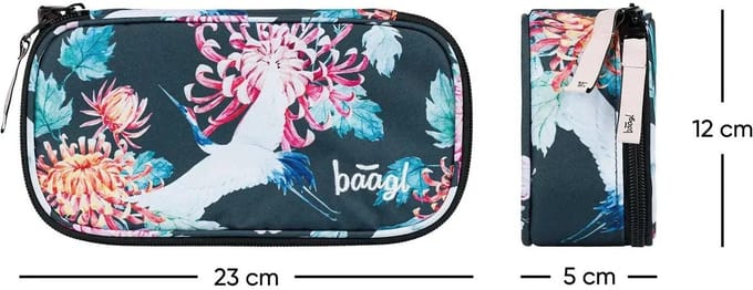 Baagl School Etui Birds