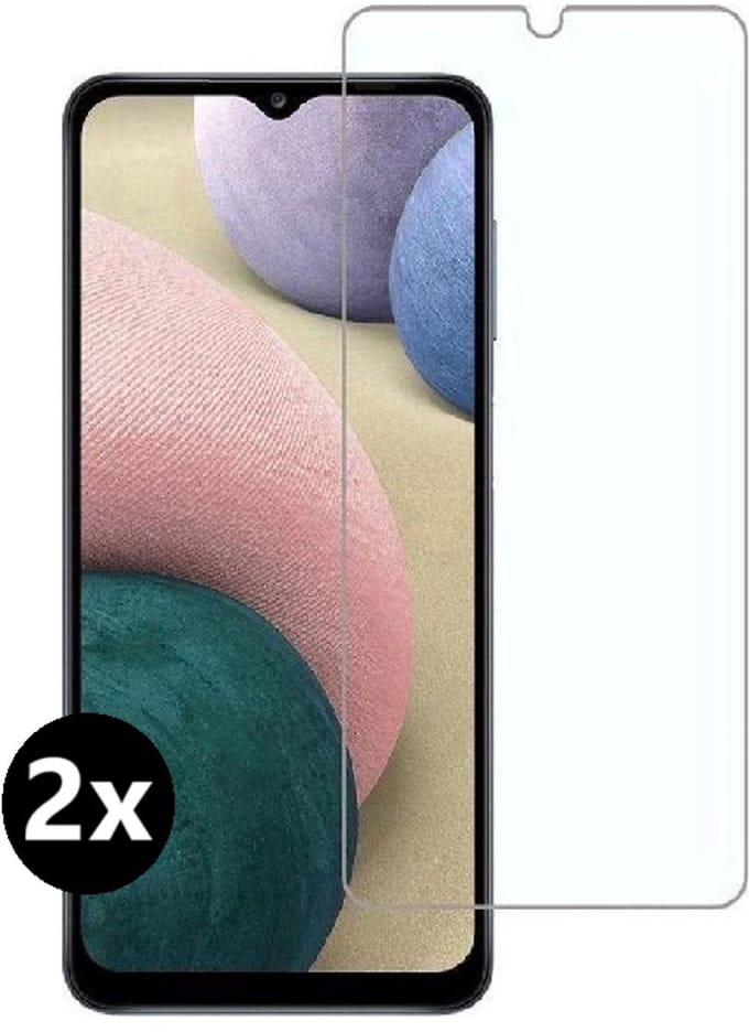 Screenprotector Samsung Galaxy A16 – 2-Pack – Gehard Glas 9H – Bubbelvrij – Case Friendly