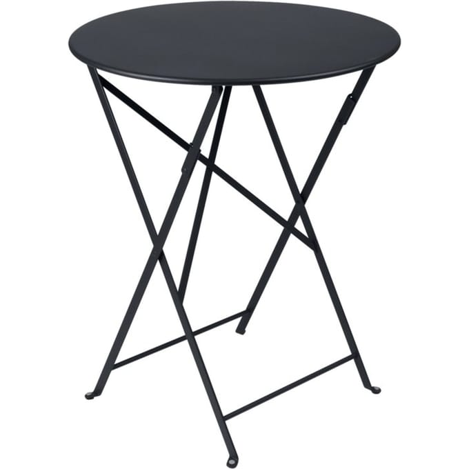 Fermob BISTRO klaptafel rond - 47 antraciet mat - Ø 60 cm