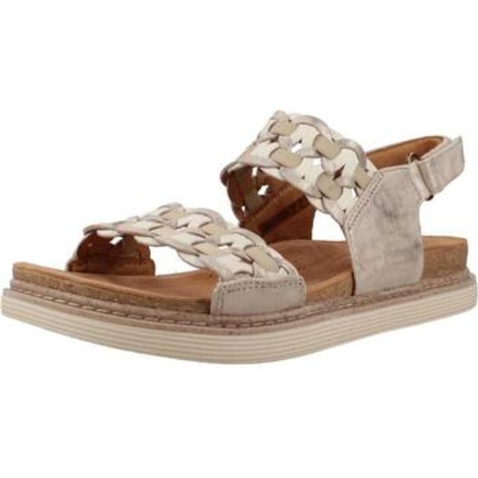 Sandalen met sleehak Clarks Arwell Glide