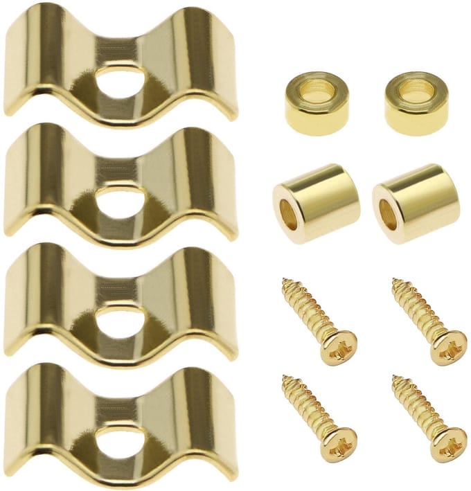 Allecto - Gitaar String Retainers - Gouden Gitaar String Houders