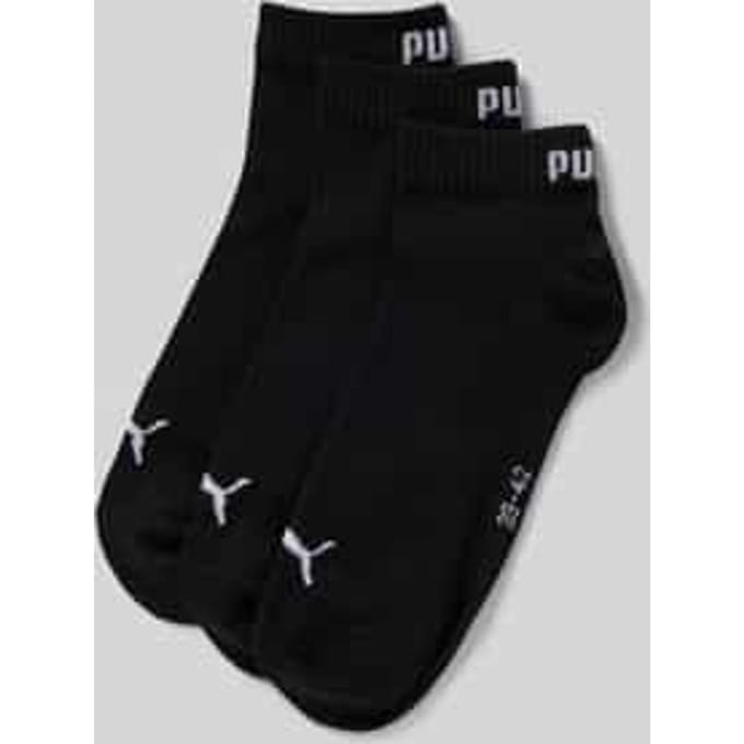 Puma - Unisex Quarter Plain Enkelsokken - 3 Pack - Maat 39-42