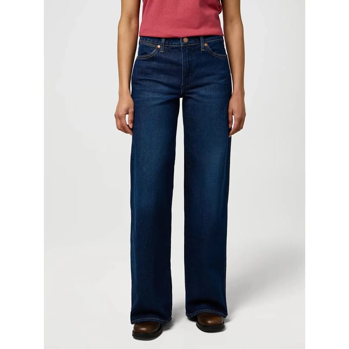 WRANGLER WORLD WIDE WHIRLPOOL WIDE LEG DAMES