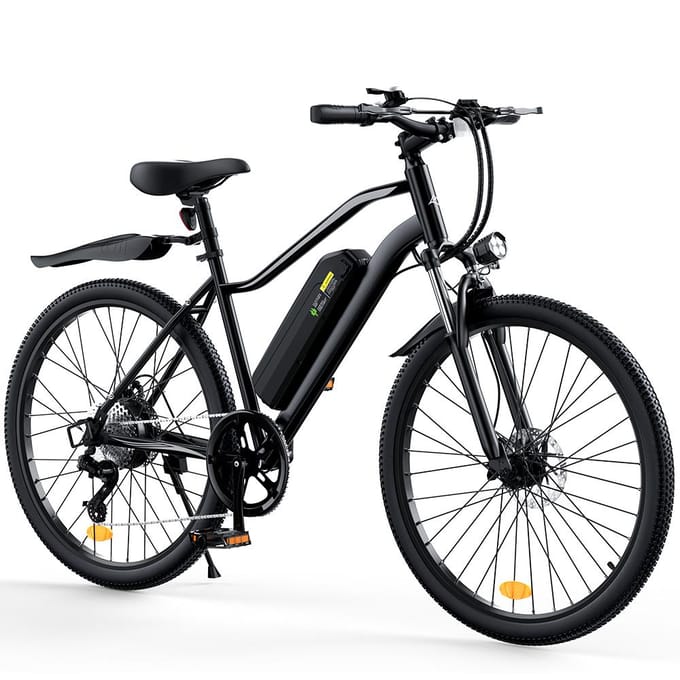 VTT électrique iScooter EB3S, Batterie 36V 15Ah, Support connexion APP noir