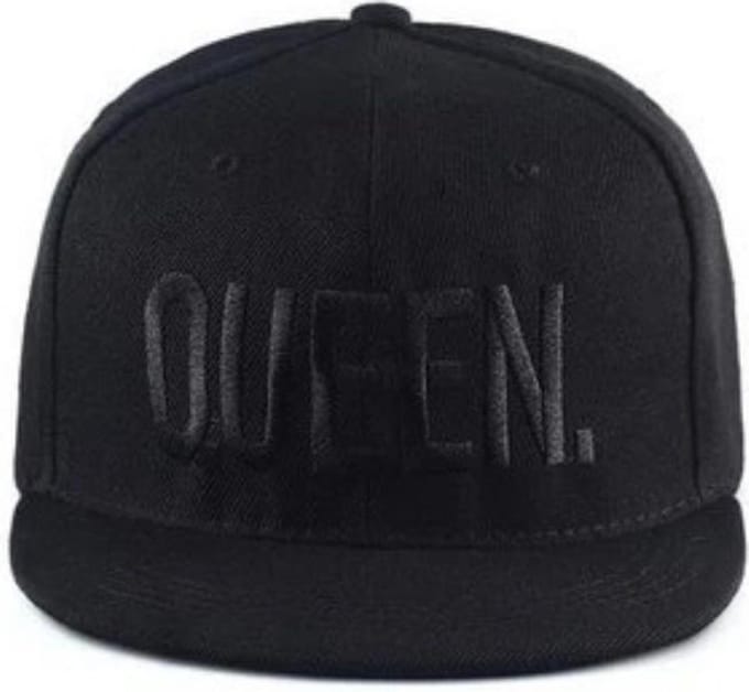 QUEEN pet - Snapback queen - pet queen - petje Queen - zwart queen