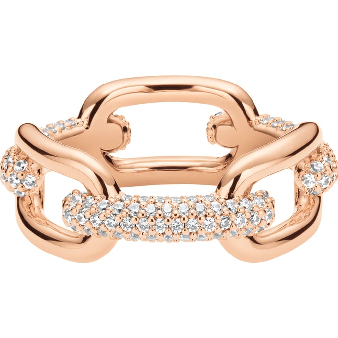 Daniel Wellington DW Crystal Link 54 Rose Gold