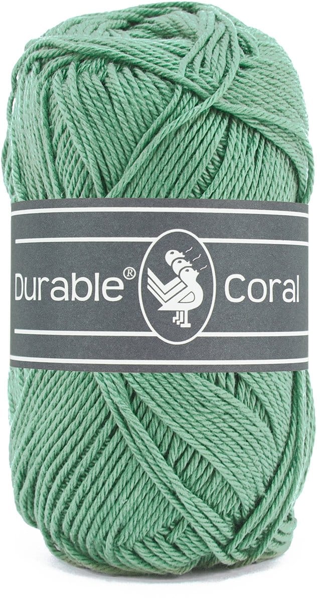 Durable Coral - 2133 dark mint - Gemerceriseerd Katoen Garen