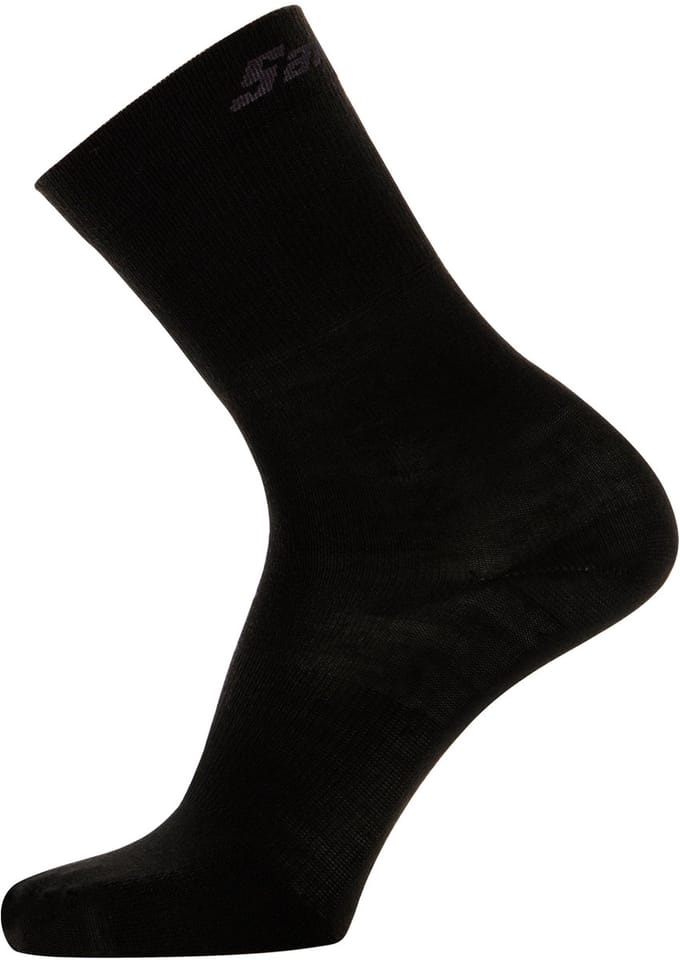 Santini Fietssokken winter Zwart Unisex - Wool High Profile Wool Socks Black - M/L