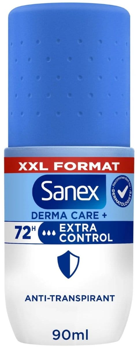 Sanex Deo roll-on - 90ml - derma care - extra control