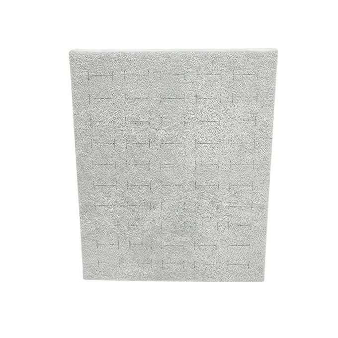 Ring Lade Display Houder 50 Sleuven Sieraden Oorbel Opberg Organizer voor Thuis Slaapkamer gray