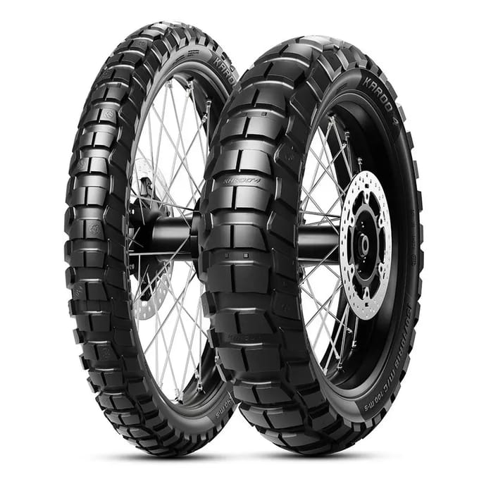 Metzeler Karoo 4 ( 140/80-18 TL 70S Achterwiel, M+S keurmerk, M/C )