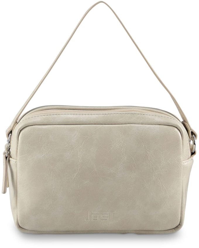 JOST Schoudertas Handtas Kiruna Hobo Bag Cream White Crème