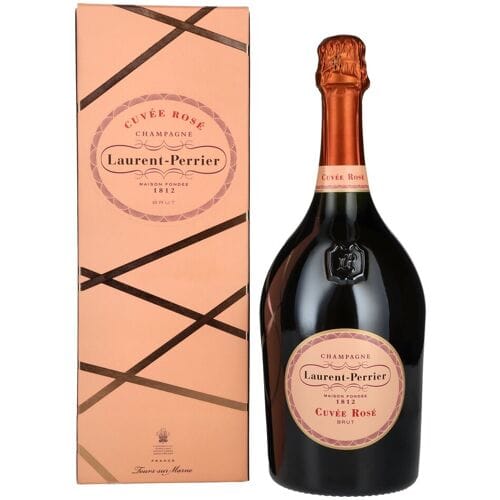 Laurent Perrier Champagne CUVÉE ROSÉ Brut 12% Vol. 1,5l in geschenkverpakking