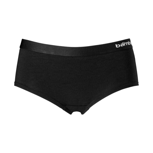Apollo Dames Hipster Zwart Bamboe 2-pack - Maat S