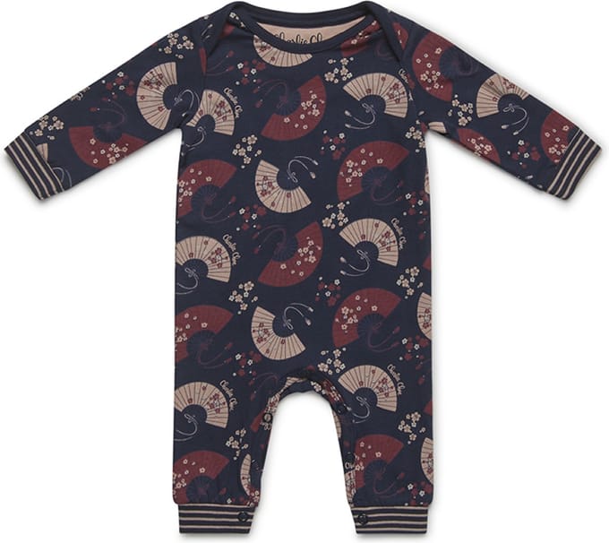 Charlie Choe Boxpak Blauw met waaiers - Maat 56