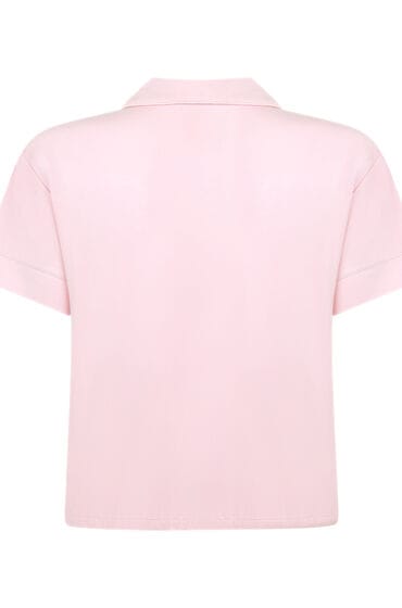 Hunkemöller Essential Jersey Short-Sleeved Jacket Roze