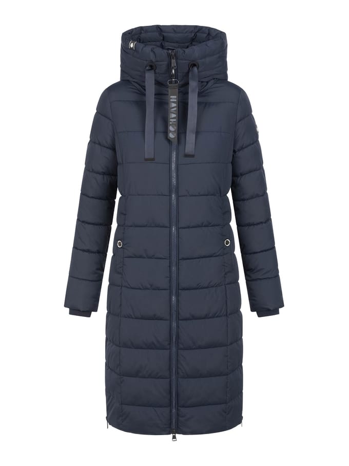 Navahoo Mondmädchen dames wintermantel met capuchon en fleecevoering