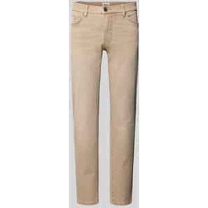 Slim fit jeans met 5-pocketmodel model 'Chuck'