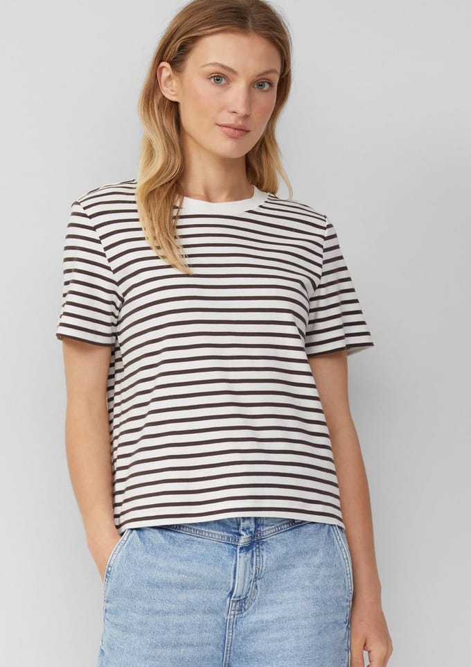 s.Oliver - female - Korter T-shirt van interlock-jersey