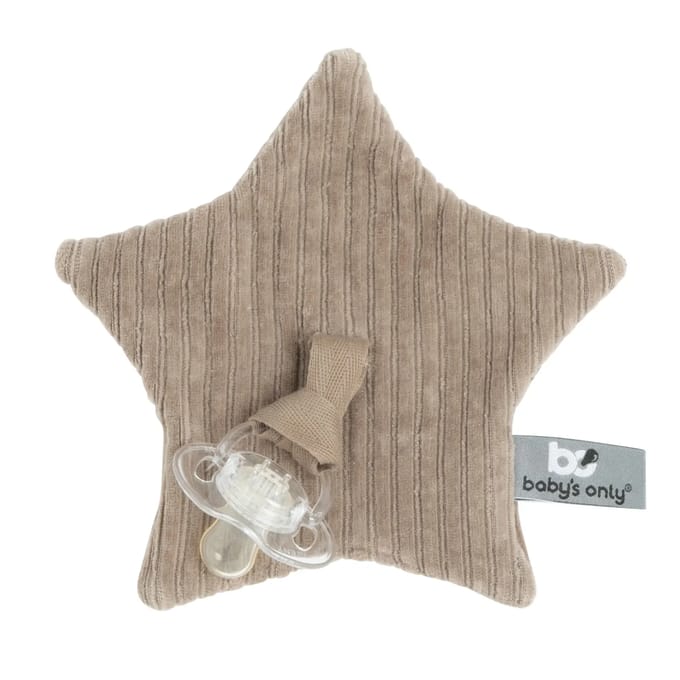 Baby's Only Speendoekje - Speenknuffel ster Sense - Clay
