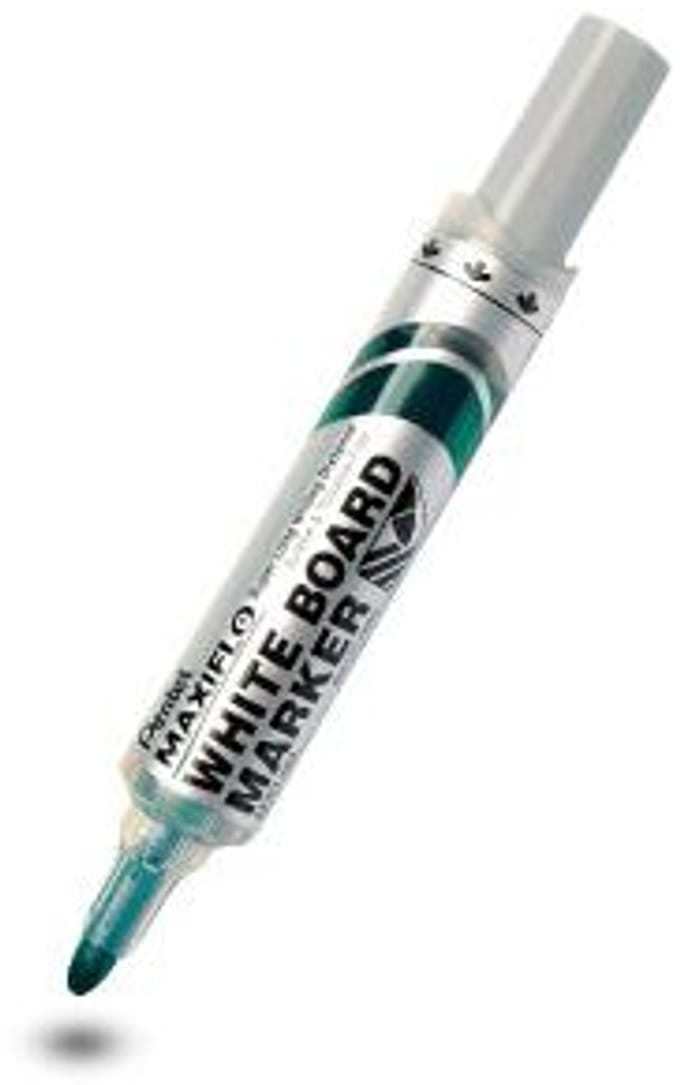 Whiteboardmarker Pentel MaxiFlo 3mm Rond Groen