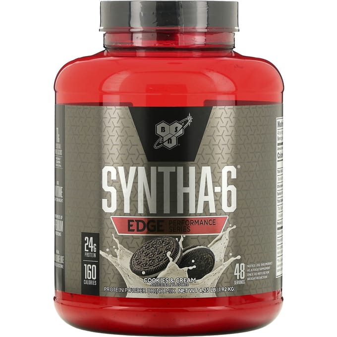 Syntha-6 Edge®, Eiwitpoeder Drankmix, Cookies & Cream, 1,92 kg (4,23 pond)