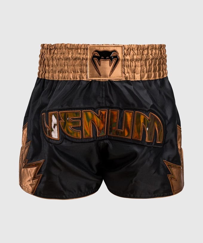 Venum Inferno Muay Thai Kickboks Shorts Zwart Brons - M