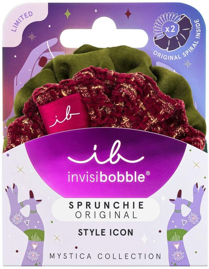 onzichtbaar SPRUNCHIE - invisibobble - onzichtbare froezel scrunchie - 2 stuks - hairlovetech
