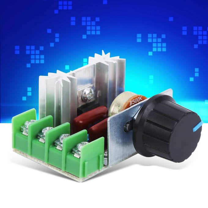 3 Stuks AC Motor Snelheidsregelmodule Snelheidsregeling Elektronisch Component 2000W PWM 50220V