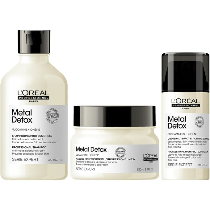 L'Or&eacute;al Professionnel Metal DX Shampoo + Refill 300 ml + 500 ml