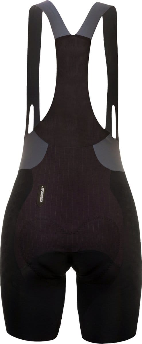 Q36.5 Lady Bibshort Grid Skin - Zwart - M
